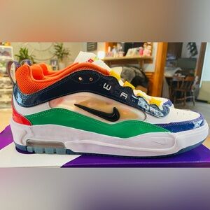 NIKE AIR MAX ISHOD PRM
UNIVERSITY RED/BLACK-AMARILLO
“Billards” 10.5 ,11, 12M